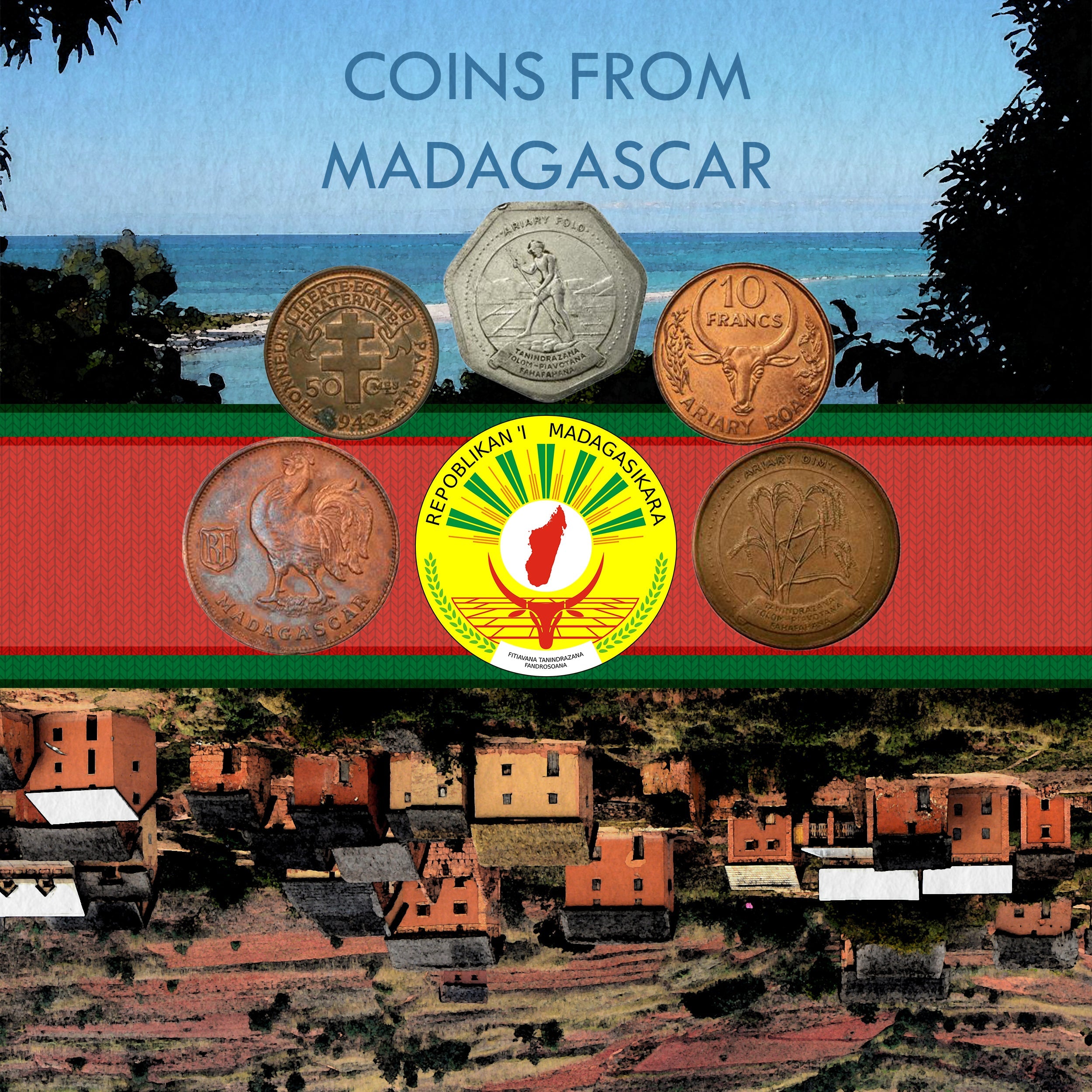 Madagascar coins