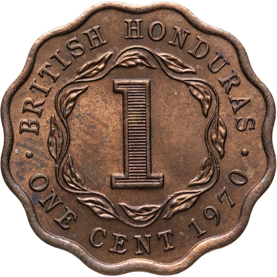 Belize › Honduras Britannico | Moneta da 1 Cent | Elisabetta II | Km:30 | 1956 - 1973