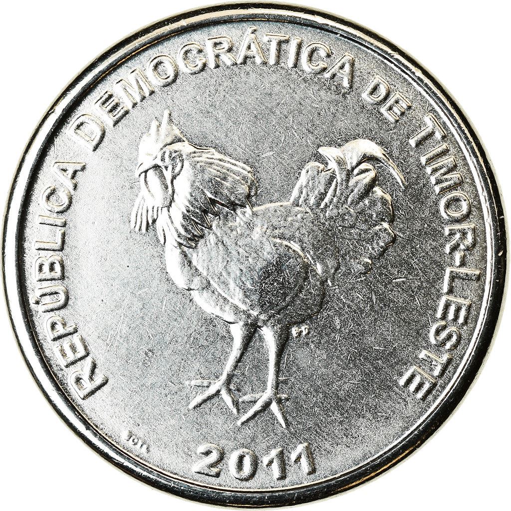 Timor-Leste | 10 Centavos Coin | Rooster | Km:3 | 2003 - 2017
