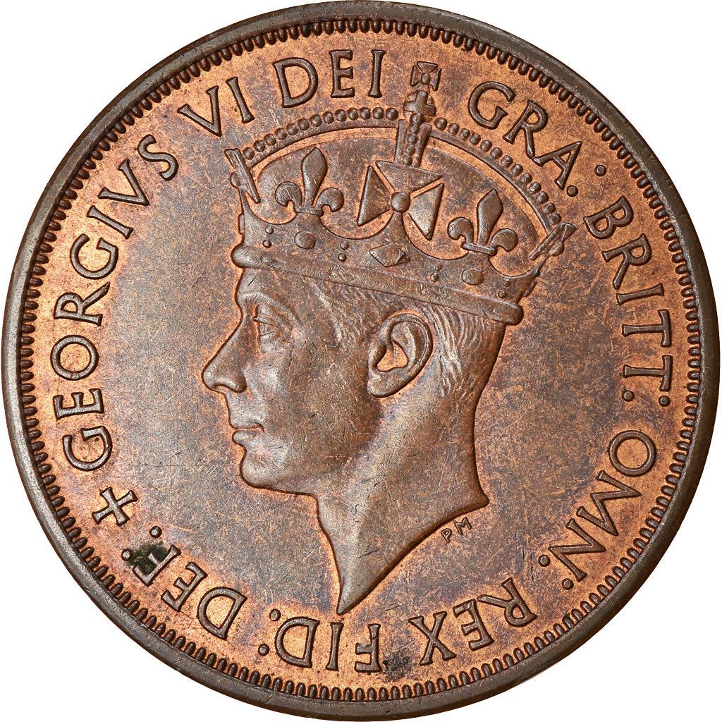 Jersey Coin Islander 1/12 Shilling | King George VI | Liberation | Shield | KM19 | 1949 - 1952