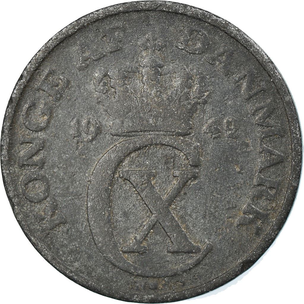 Denmark | 1 Ore Coin | Monogram | Km:832 | 1941 - 1946