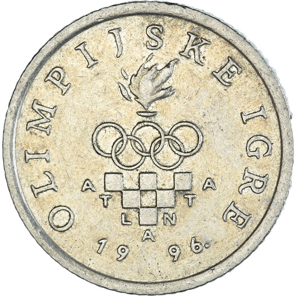 Croatia | 1 Kuna Coin | Atlanta | Km:40 | 1996