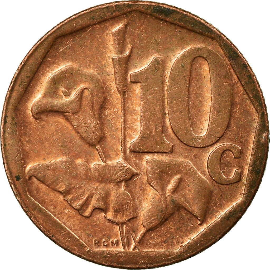 South Africa | 10 Cents Coin | Flowers | Arum Lily | Uc:13 | 2015