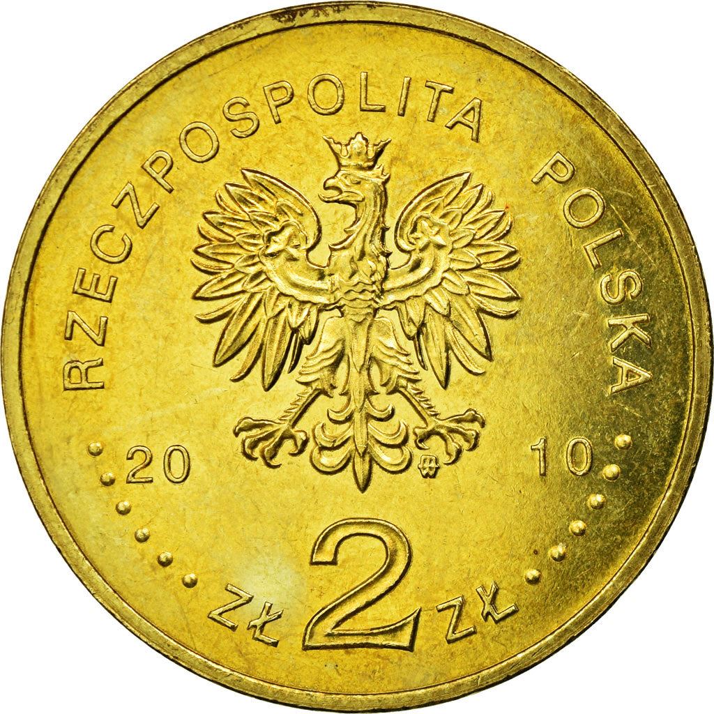 Poland | 2 Z?ote | Polish Scouts | Cross | Eagle | KM725 | 2010
