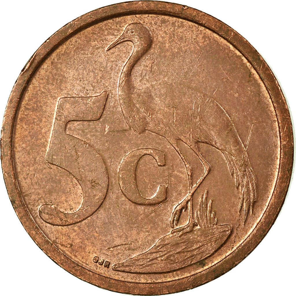 South Africa 5 Cents Swati Legend - Ningizimu Afrika Coin KM268 2002