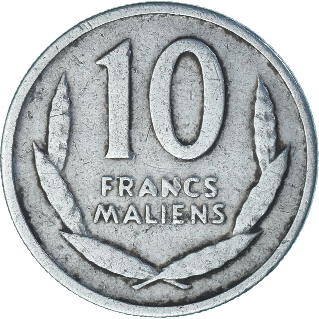 Mali | 10 Francs Maliens Coin | Horse | Km:3 | 1961