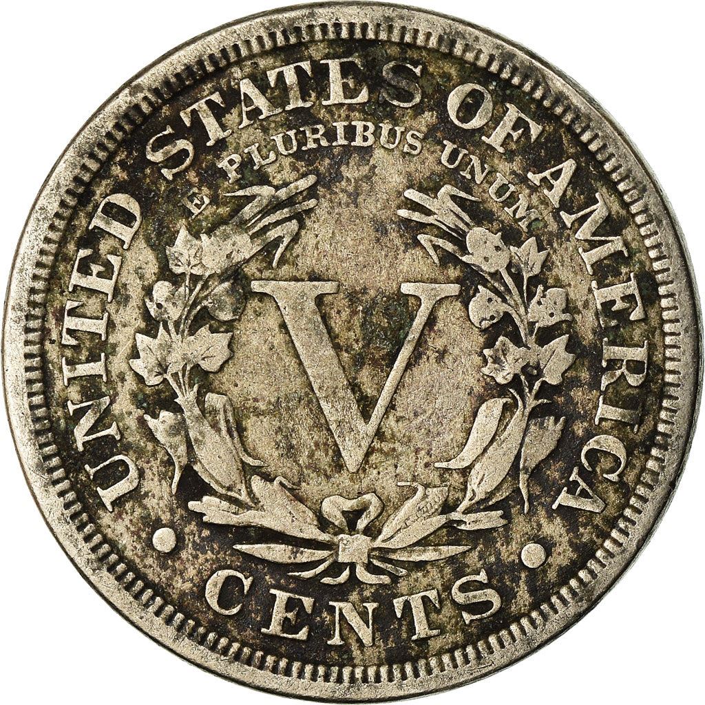 United States | 5 Cents Coin | Liberty | Roman Numeral | KM112 | 1883 - 1913