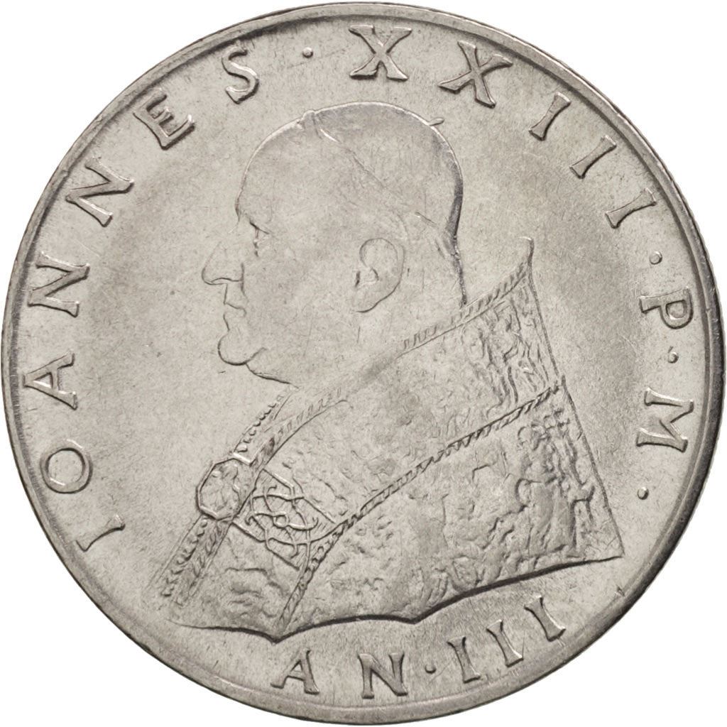Vatican City | 100 Lire Coin | John XXIII | Km:64 | 1959 - 1962