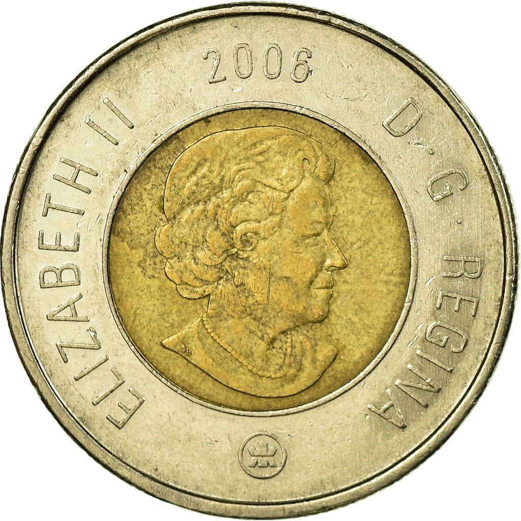 Canada | 2 Dollars Coin | Bimetallic | Polar bear | KM:837 | 2006-2012