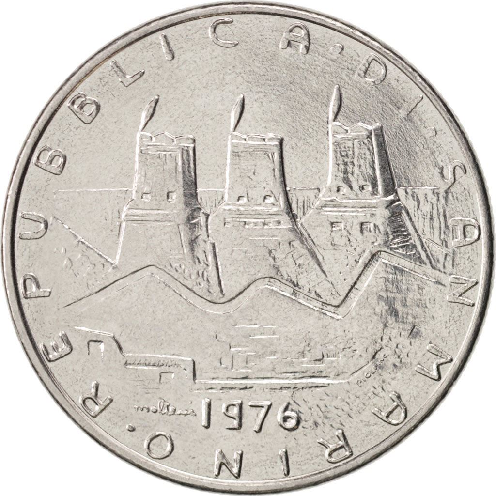 San Marino | 100 Lire Coin | Family | Km:57 | 1976