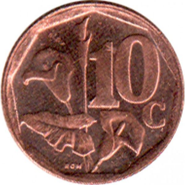 South Africa | 10 Cents Coin | Flowers | Arum Lily | Uc:41 | 2020
