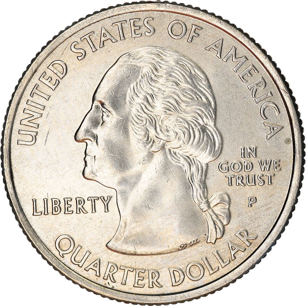 United States | 1/4 Dollar Coin | Schoolhouse | Km:358 | 2004