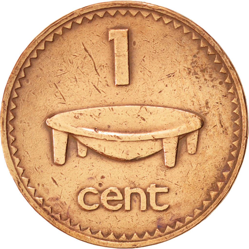 Fiji | 1 Cent Coin | Tanoa | Km:27 | 1969 - 1985