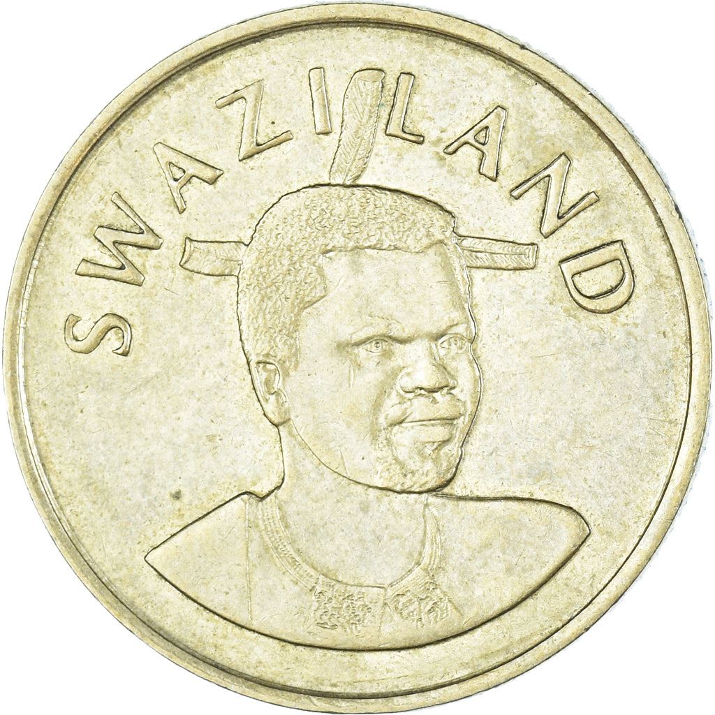 Eswatini 2 Emalangeni Coin | King Mswati III | Lilie | KM46 | 1995 - 2010