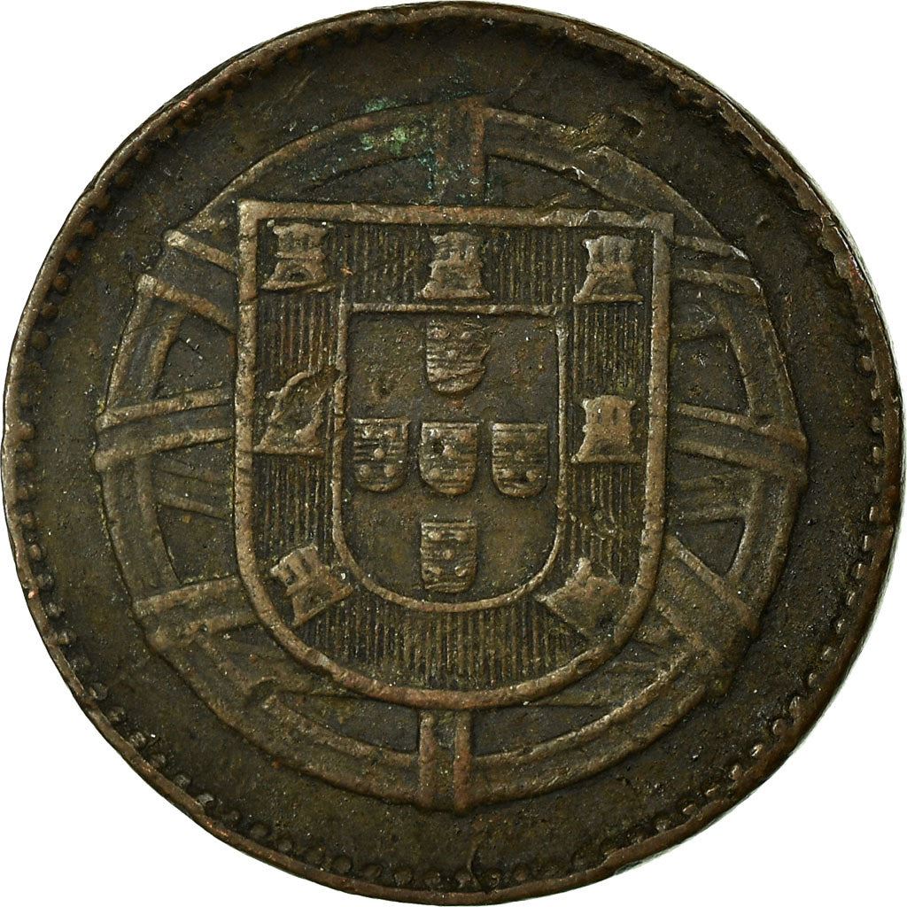 Portugal | 1 Centavo Münze | Bronze | Wappen | Armillarsphäre | Km:565 | 1917 - 1922