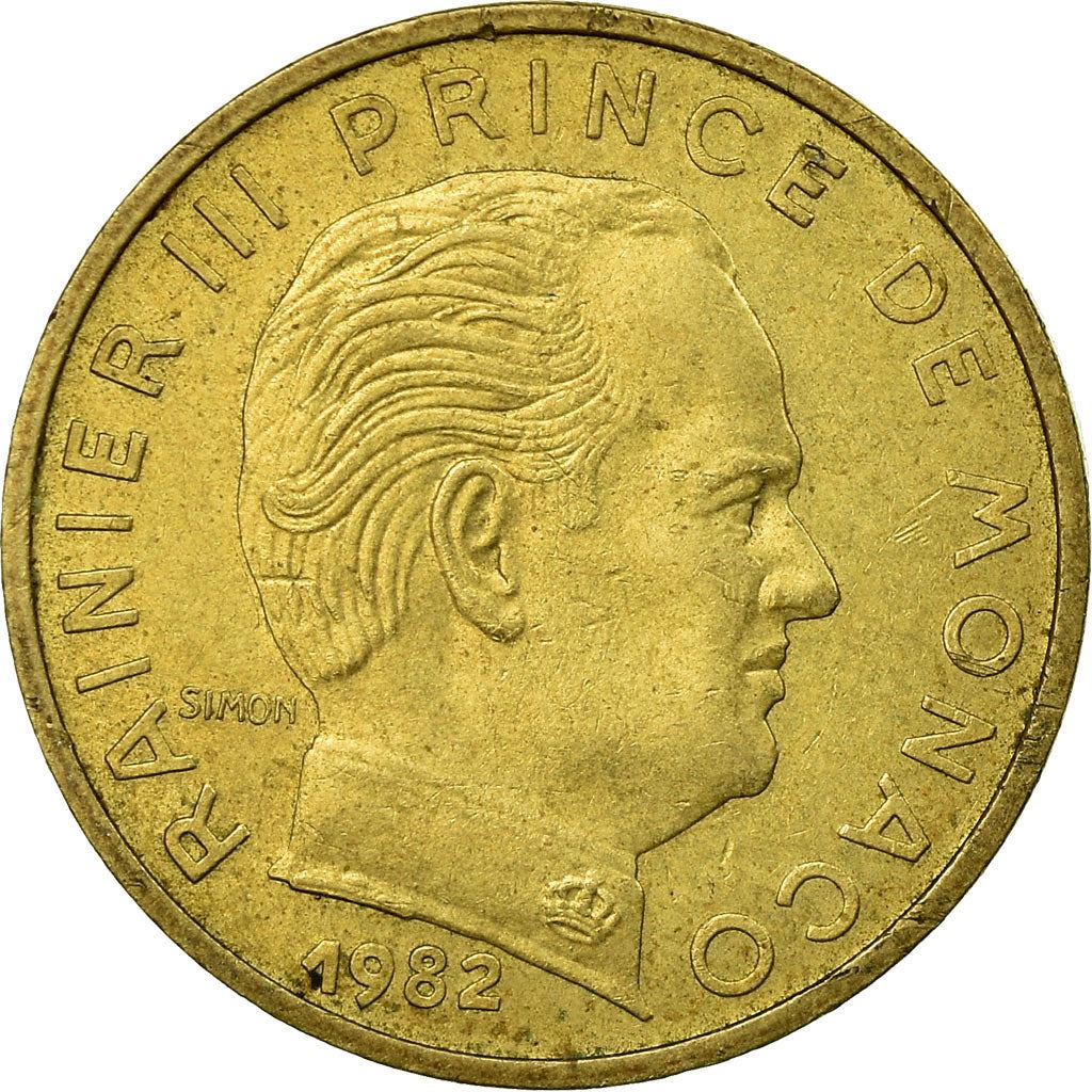 Monaco | 10 Centimes Coin | Rainier III | Km:142 | 1962 - 1995