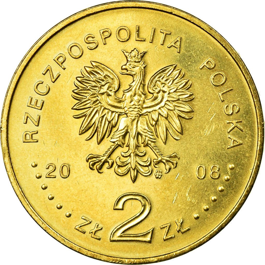 Poland | 2 Zlotys Coin | Bronisław Piłsudski | Y:648 | 2008