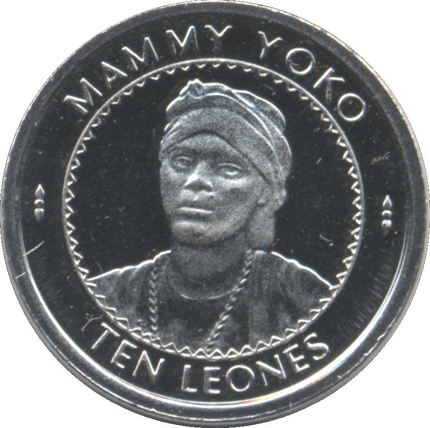 Sierra Leone 10 Leones | Mammy Yoko | Bonga Fish | KM44 | 1996