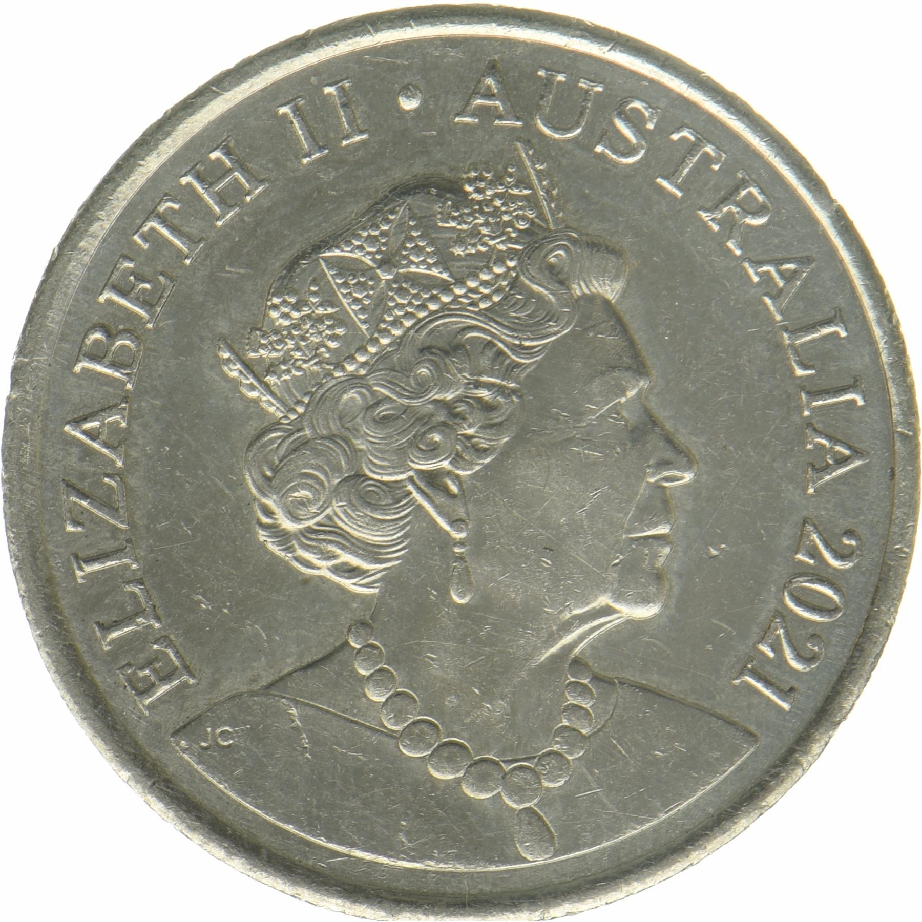 Australia | 10 Cents Coin | Lyrebird | KM:3613 | 2019 - 2023
