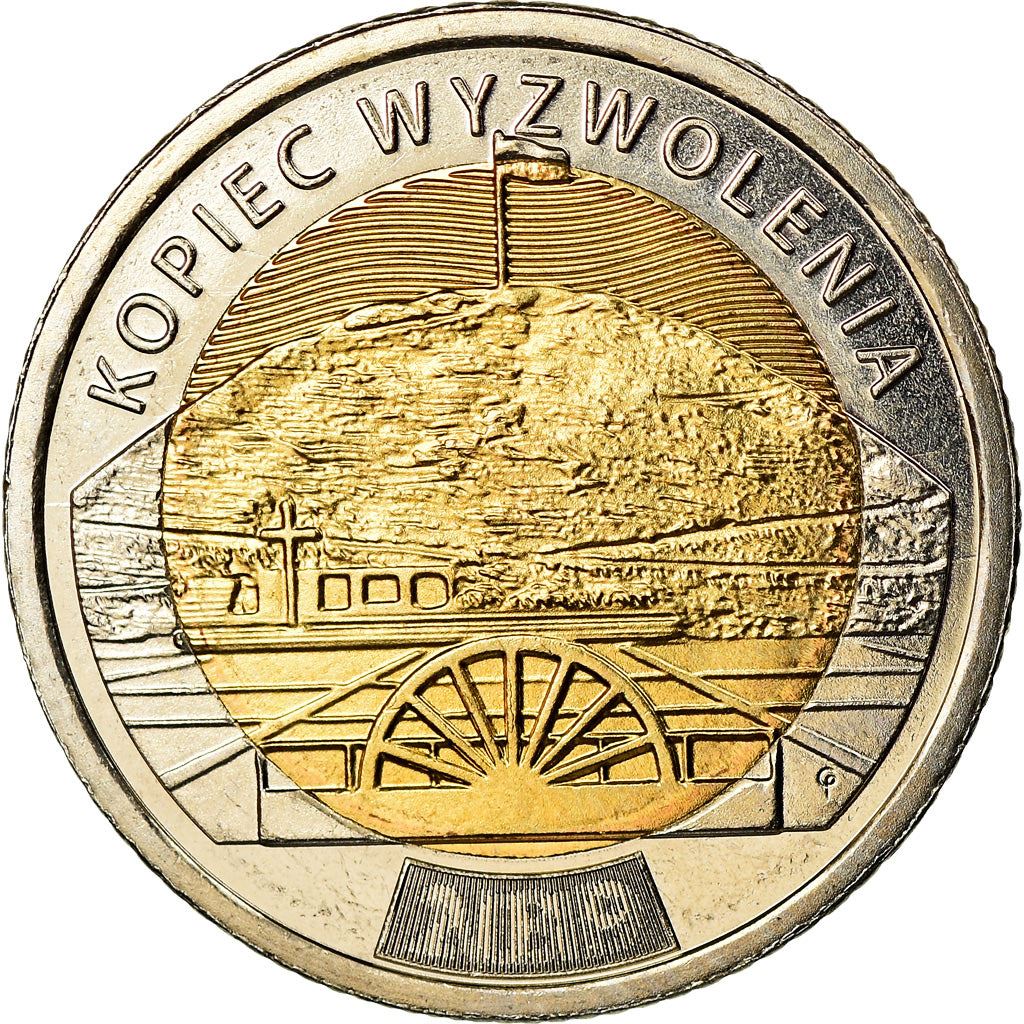 Polen | 5 Zloty Mønt | Befrielsesbakken | År: 1031 | 2019