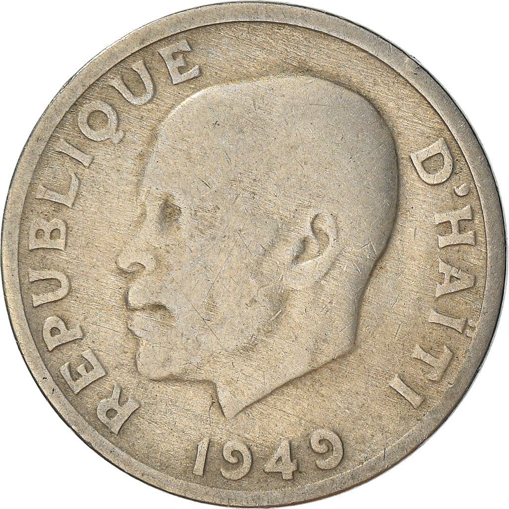 Haiti | 10 Centimes Coin | Dumarsais Estime | Cannon | Km:58 | 1949