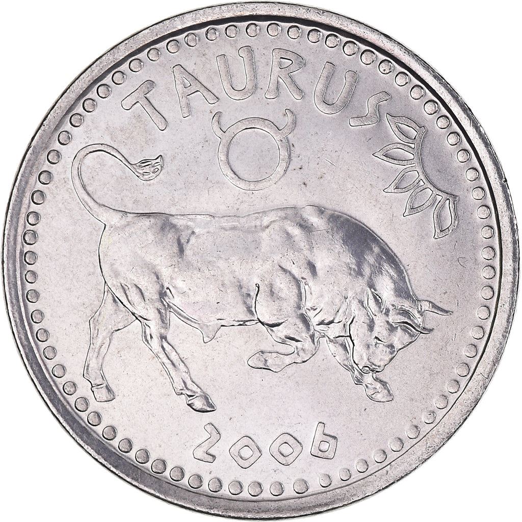 Somaliland | 10-Schilling-Münze | Stier | Edelstahl | KM:10 | 2006