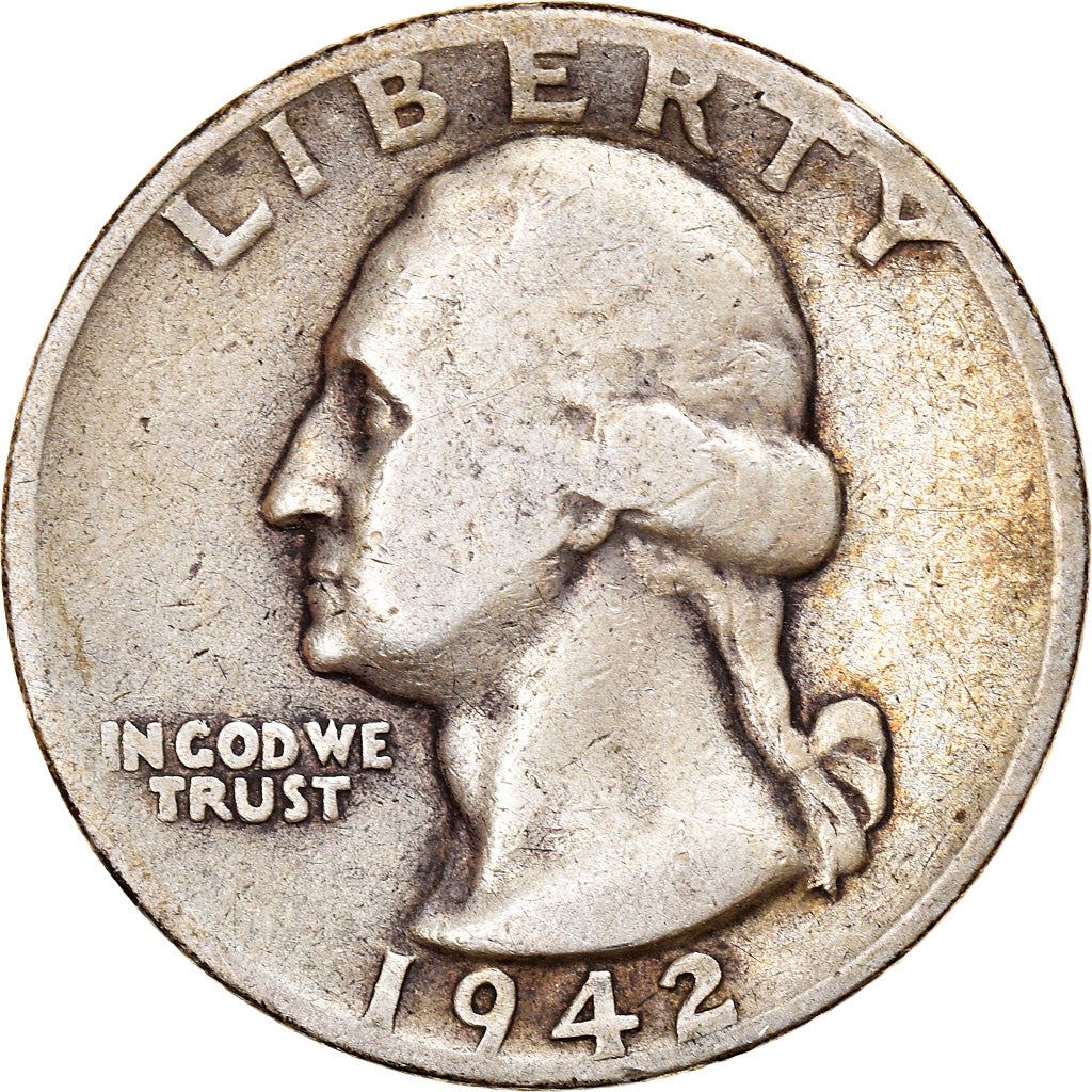 Verenigde Staten | 1/4 Dollar Munt | George Washington | KM:164 | 1932 - 1964