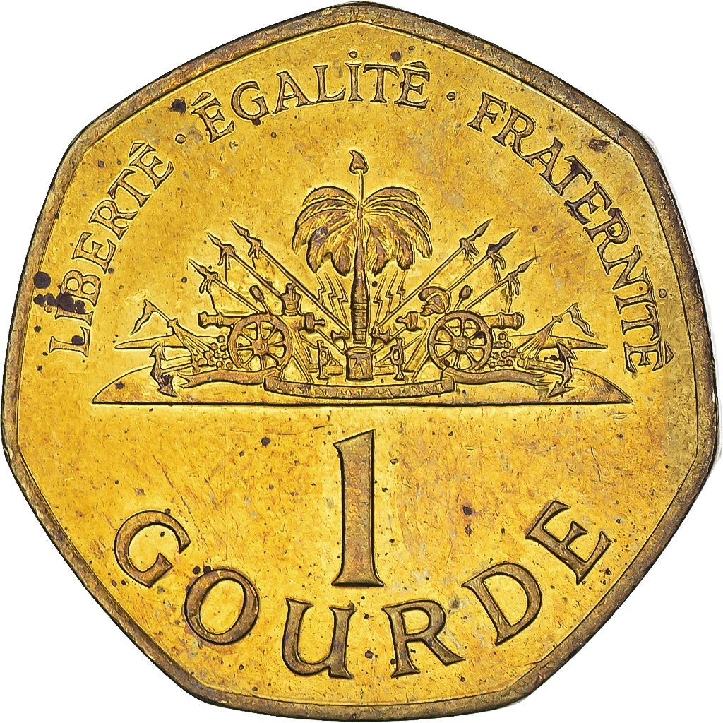 Haiti | 1 Gourde Coin | Citadelle Laferriere | Cannon | Km:155 | 1995 - 2018