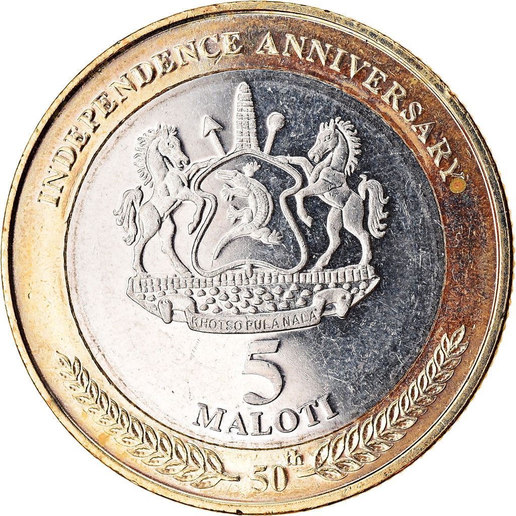 Lesotho | 5 Maloti Coin | King Letsie III | 2016