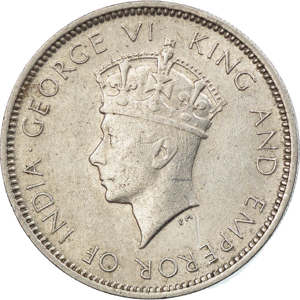 Hong Kong | 10 Cents Coin | George VI | Km:21 | 1937