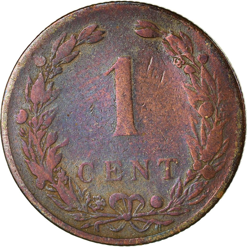 Niederlande | 1-Cent-Münze | Löwe | Km:130 | 1901