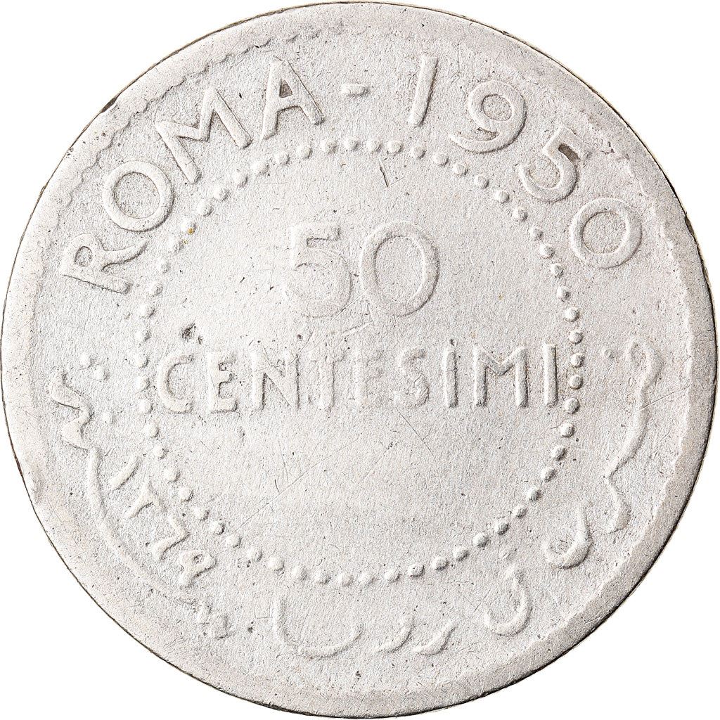 Somalia | 50 Centesimi Coin | Leopard | Km:4 | 1950