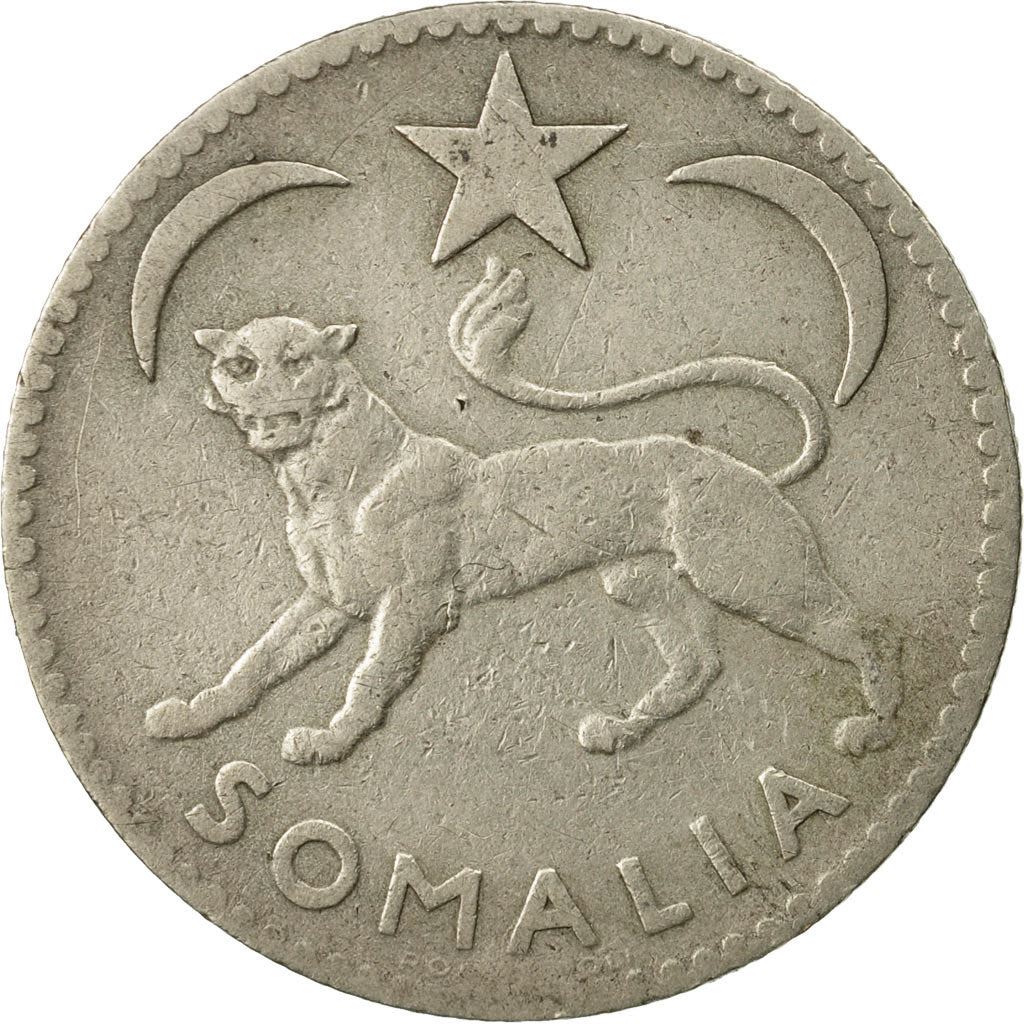 Somalia | 1 Somalo Coin | Leopard | Km:5 | 1950