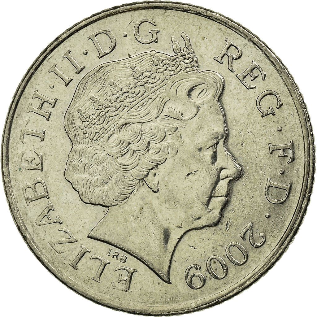 United Kingdom | 10 Pence Coin | Elizabeth II | Km:1110 | 2008 - 2010