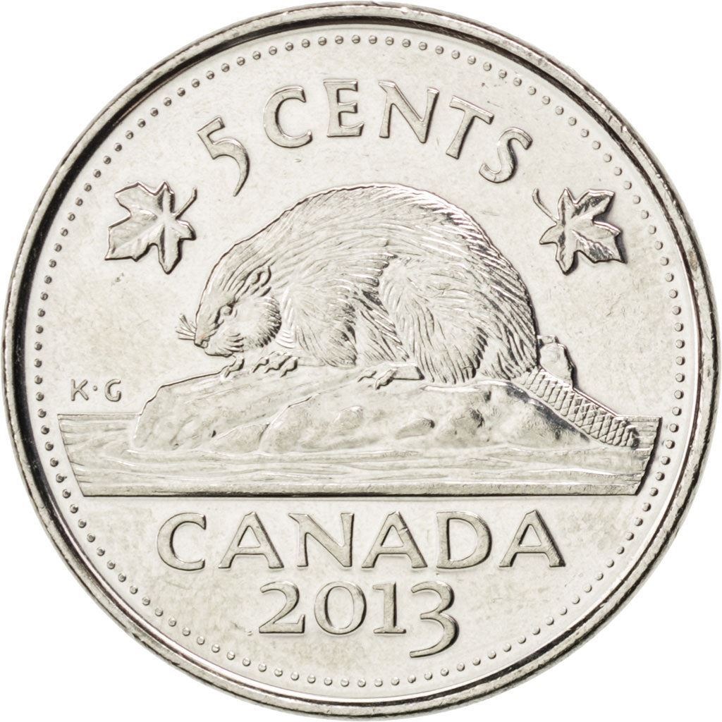 Canada | 5 Cents Coin | Nickel plated steel | KM:491 | 2003-2022