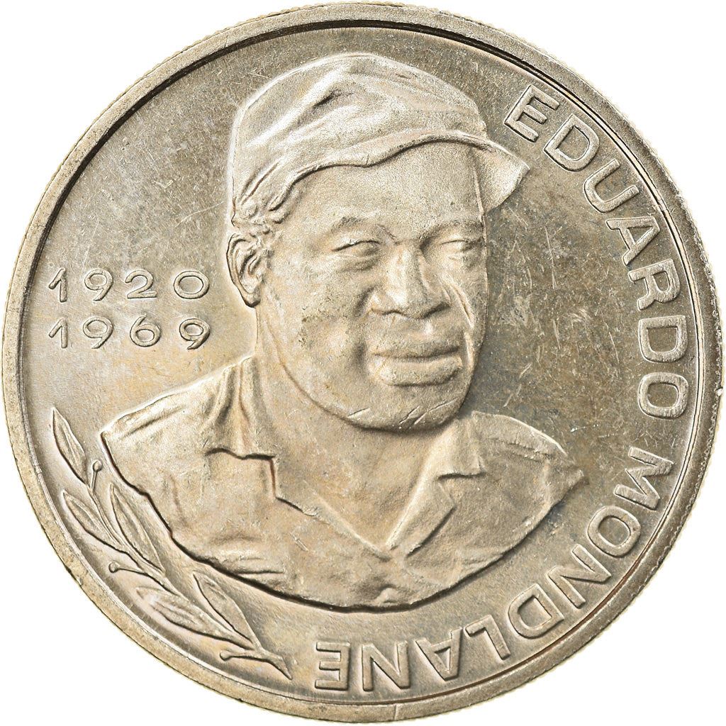 Cape Verde 10 Escudos Coin | Eduardo Mondlane | KM19 | 1977 - 1982