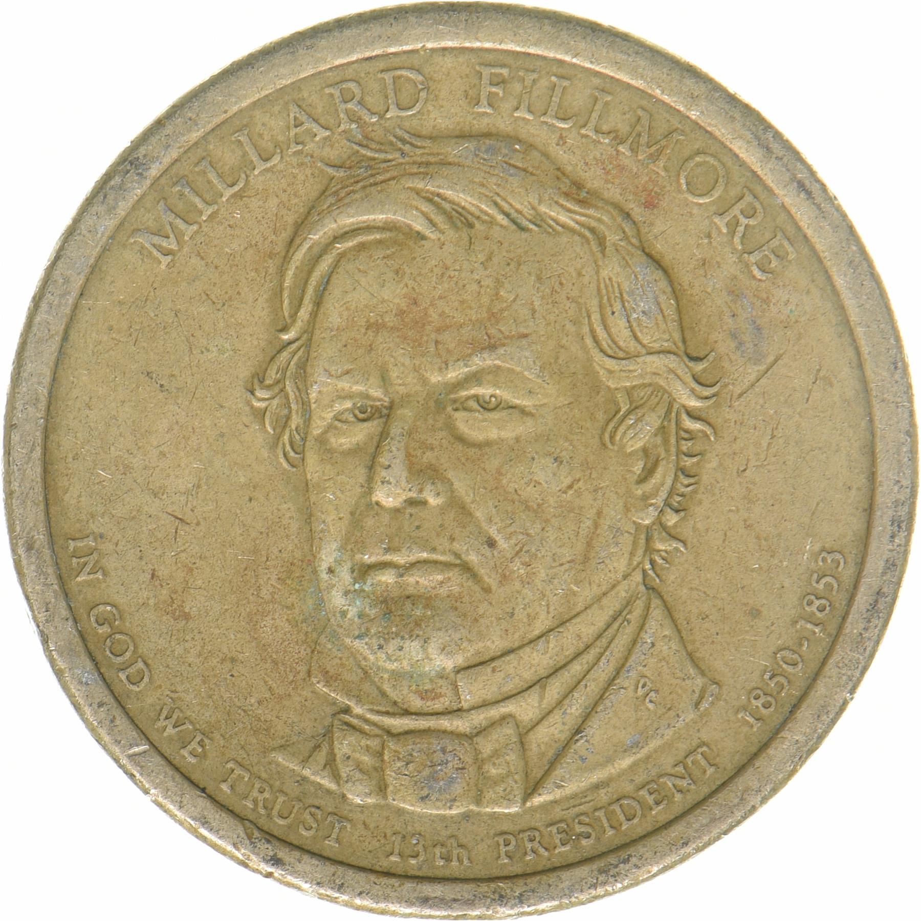 Vereinigte Staaten | 1-Dollar-Münze | Millard Fillmore | KM:475 | 2010