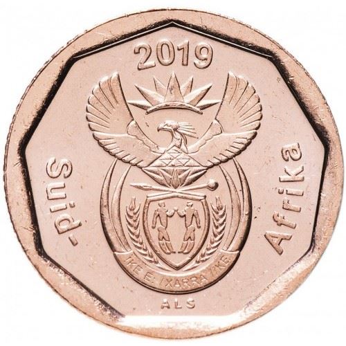 South Africa | 10 Cents Coin | Flowers | Arum Lily | Uc:29 | 2019