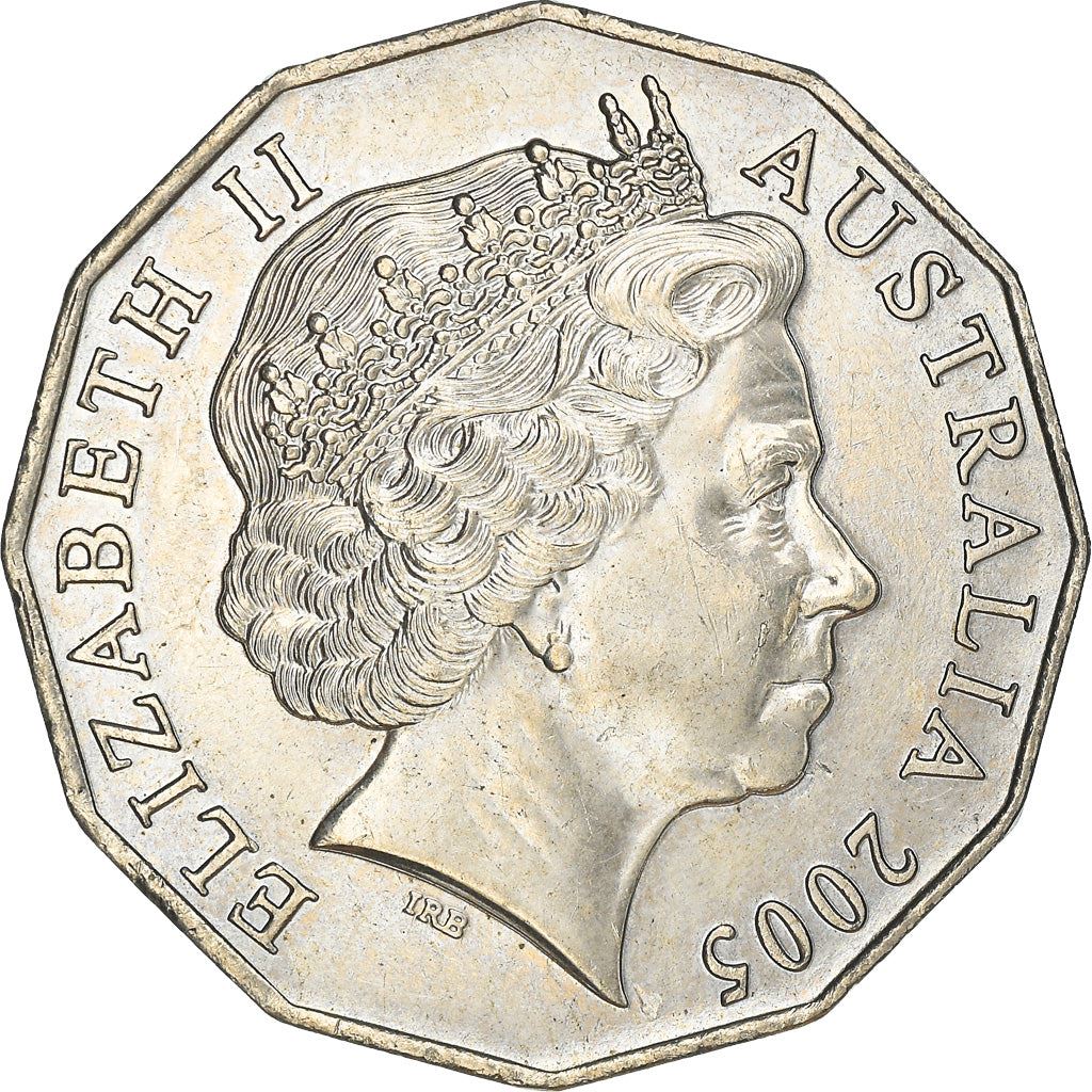 Australia | 50 Cents Coin | Elizabeth II | XVIII Commonwealth Games Melbourne | Animals | KM769 | 2005