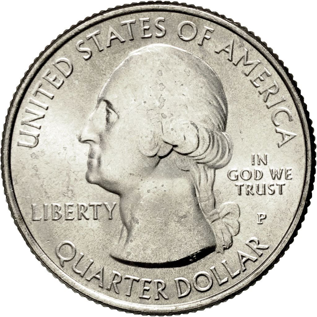 USA | 1/4 Dollar Mynt | Olympic National Park | Km:496 | 2011
