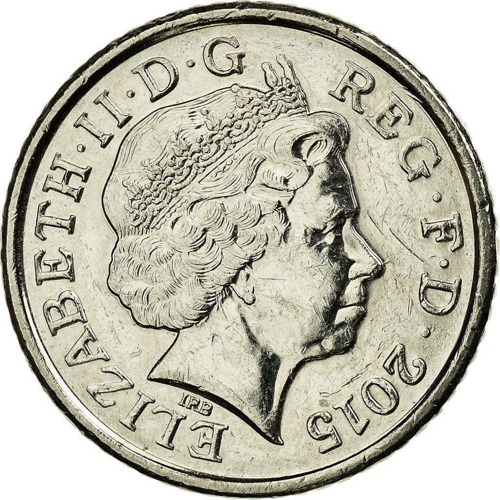 United Kingdom | 5 Pence Coin | Elizabeth II | Km:1334 | 2015 - 2022