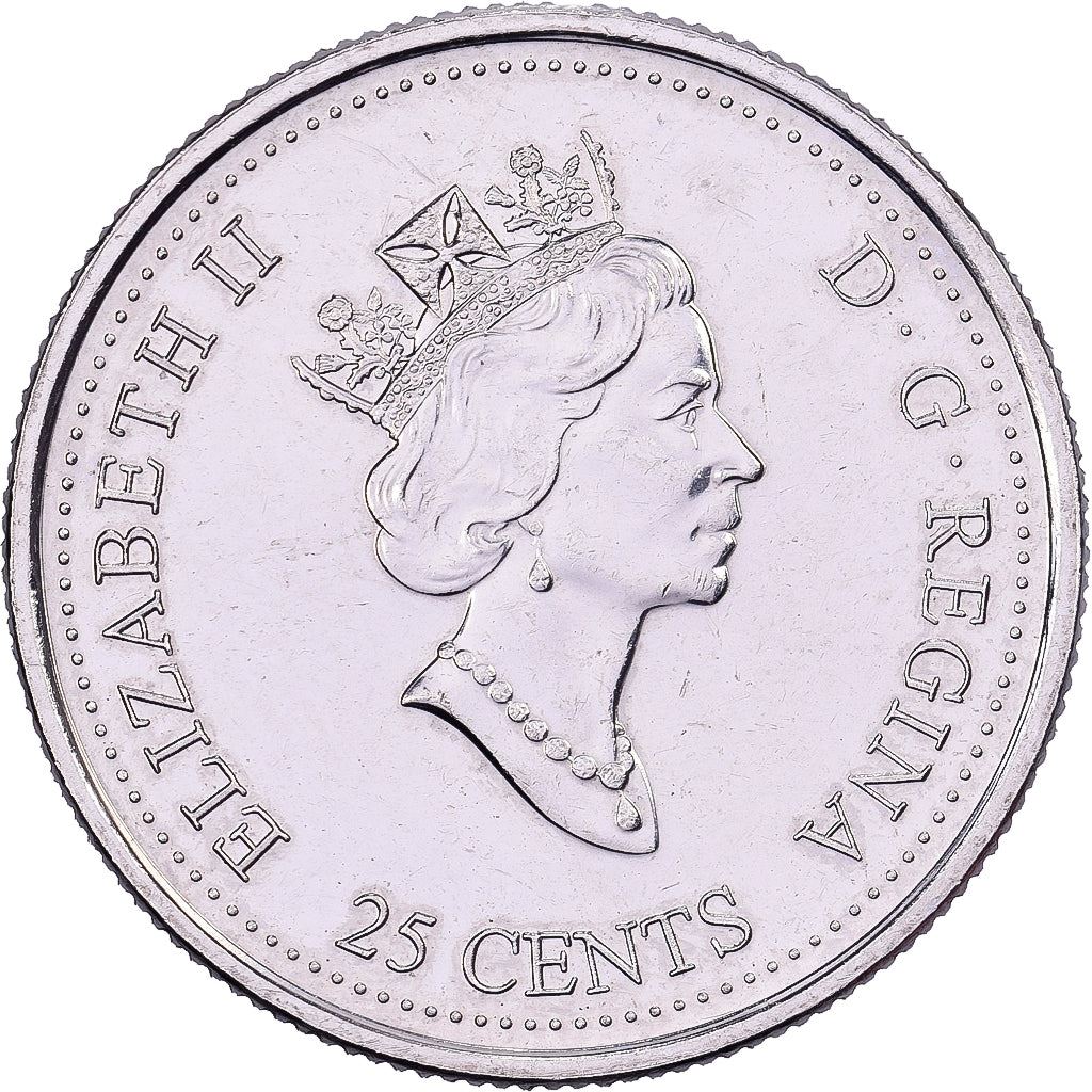 Canada | 25 Cents Coin | Les Voyageurs | Km:346 | 1999