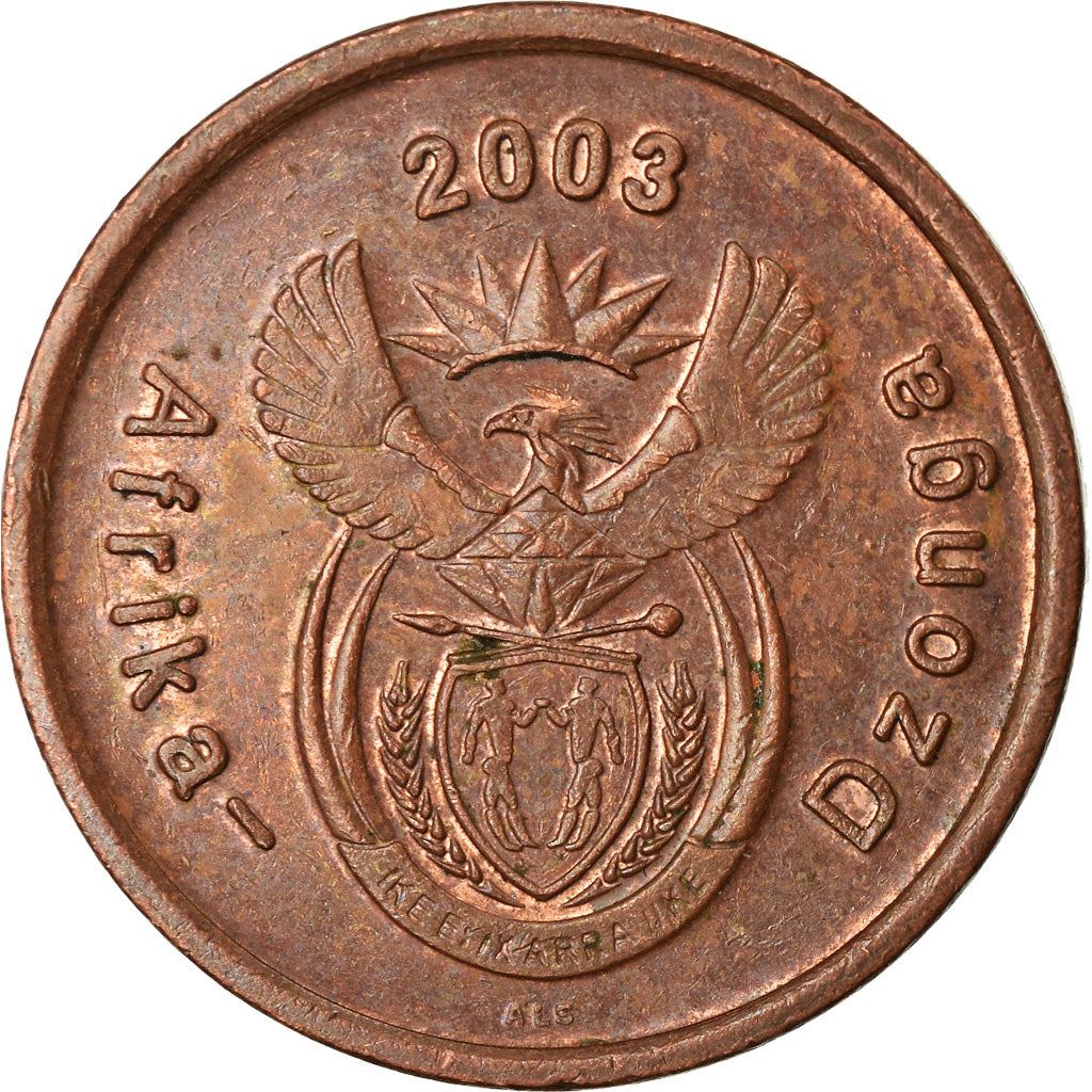 South Africa 5 Cents Tsonga Legend - Afrika-Dzonga Coin KM324 2003