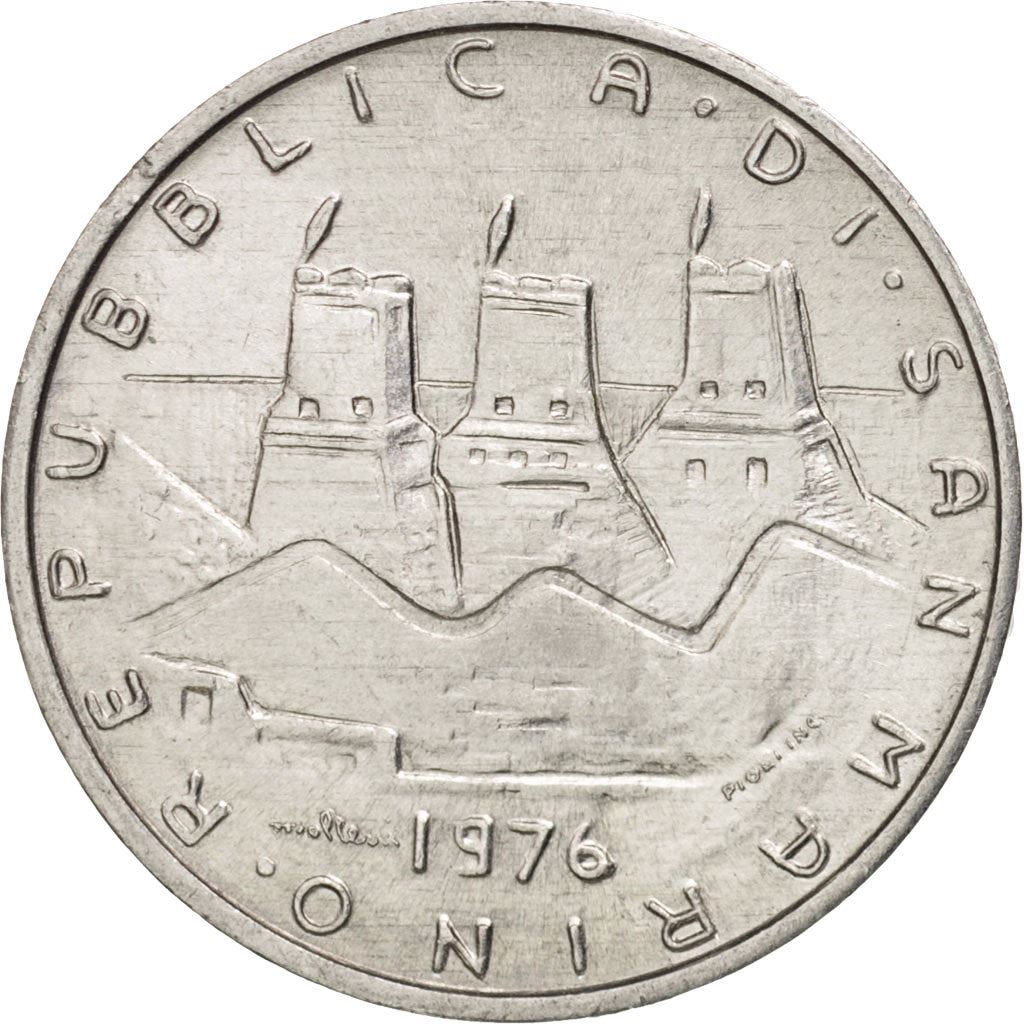 San Marino | 5 Lire Coin | FAO | Km:53 | 1976