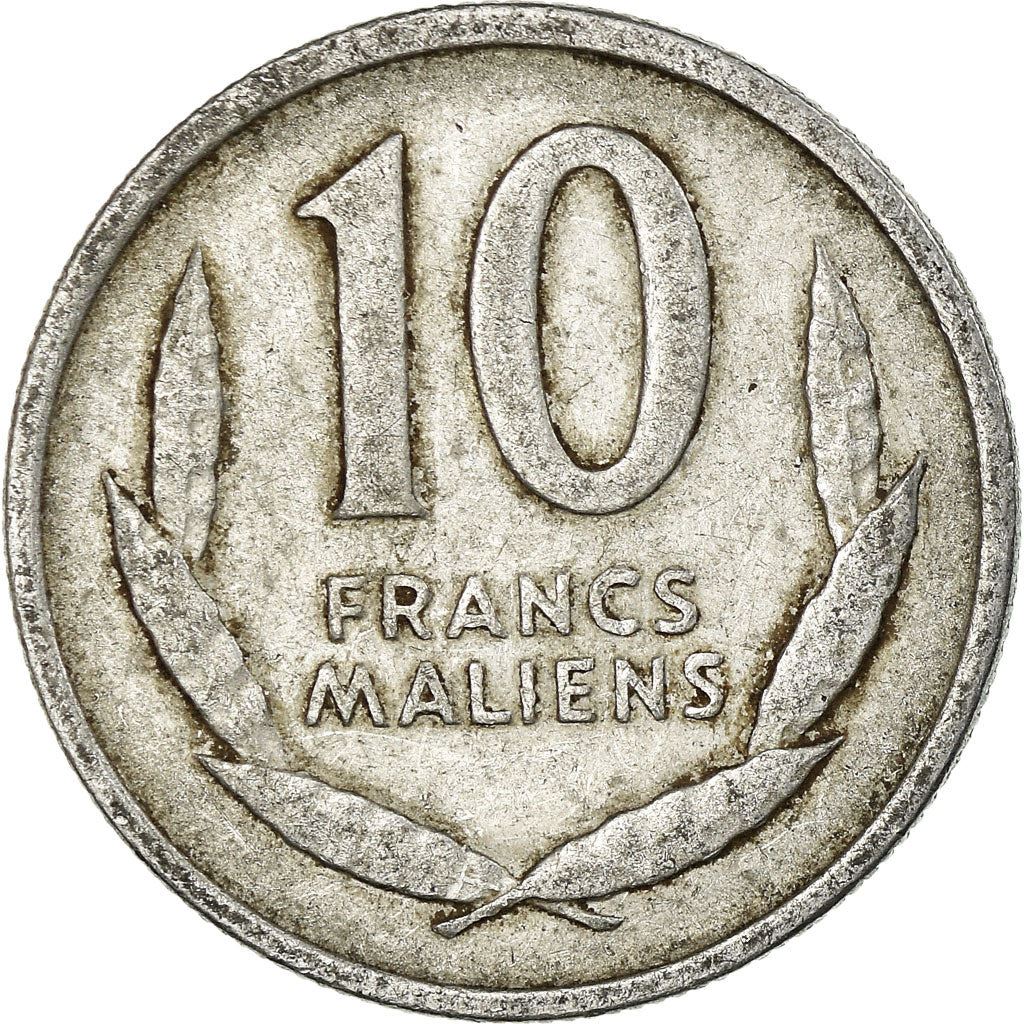 Mali | 10 Francs Maliens Coin | Horse | Km:3 | 1961