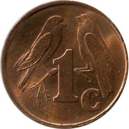 South Africa 1 Cent Coin | Ndebele Legend - ISEWULA AFRIKA | KM221 | 2000 - 2001
