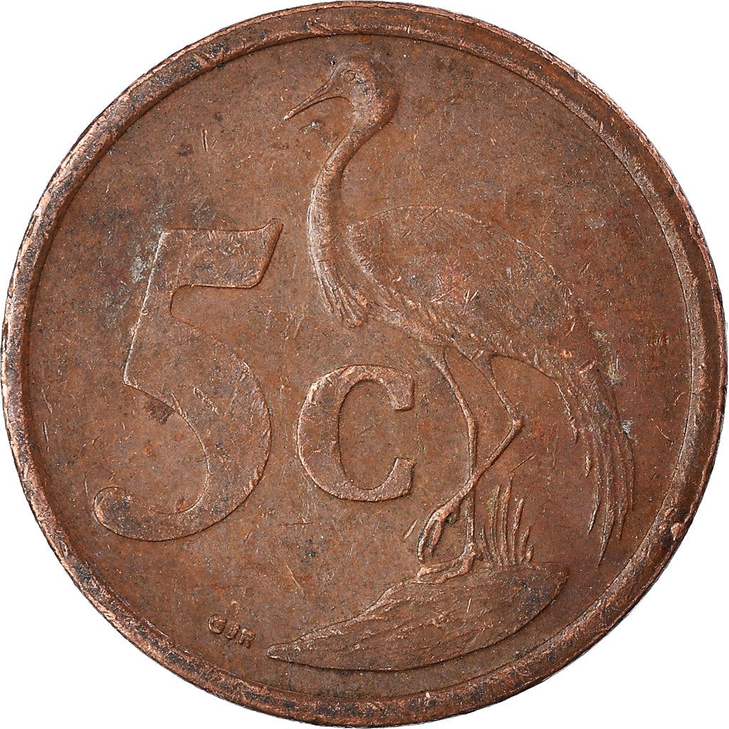 South Africa 5 Cents English Legend - South Africa Coin KM325 2004