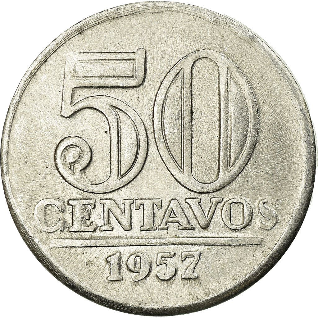 Moneta Brasile 50 Centavos | KM569 | 1957 - 1961