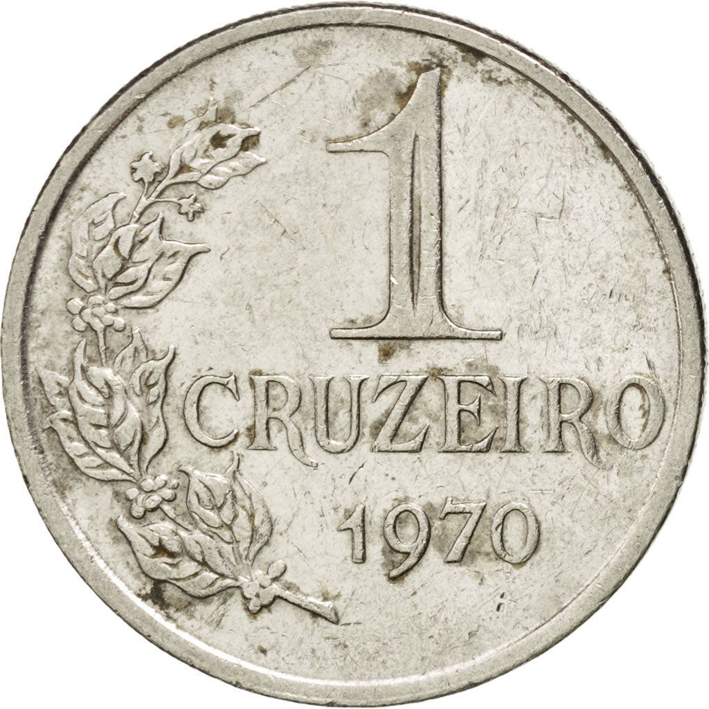 Brazil | 1 Cruzeiro Coin | Effigy | Km:581 | 1967 - 1970