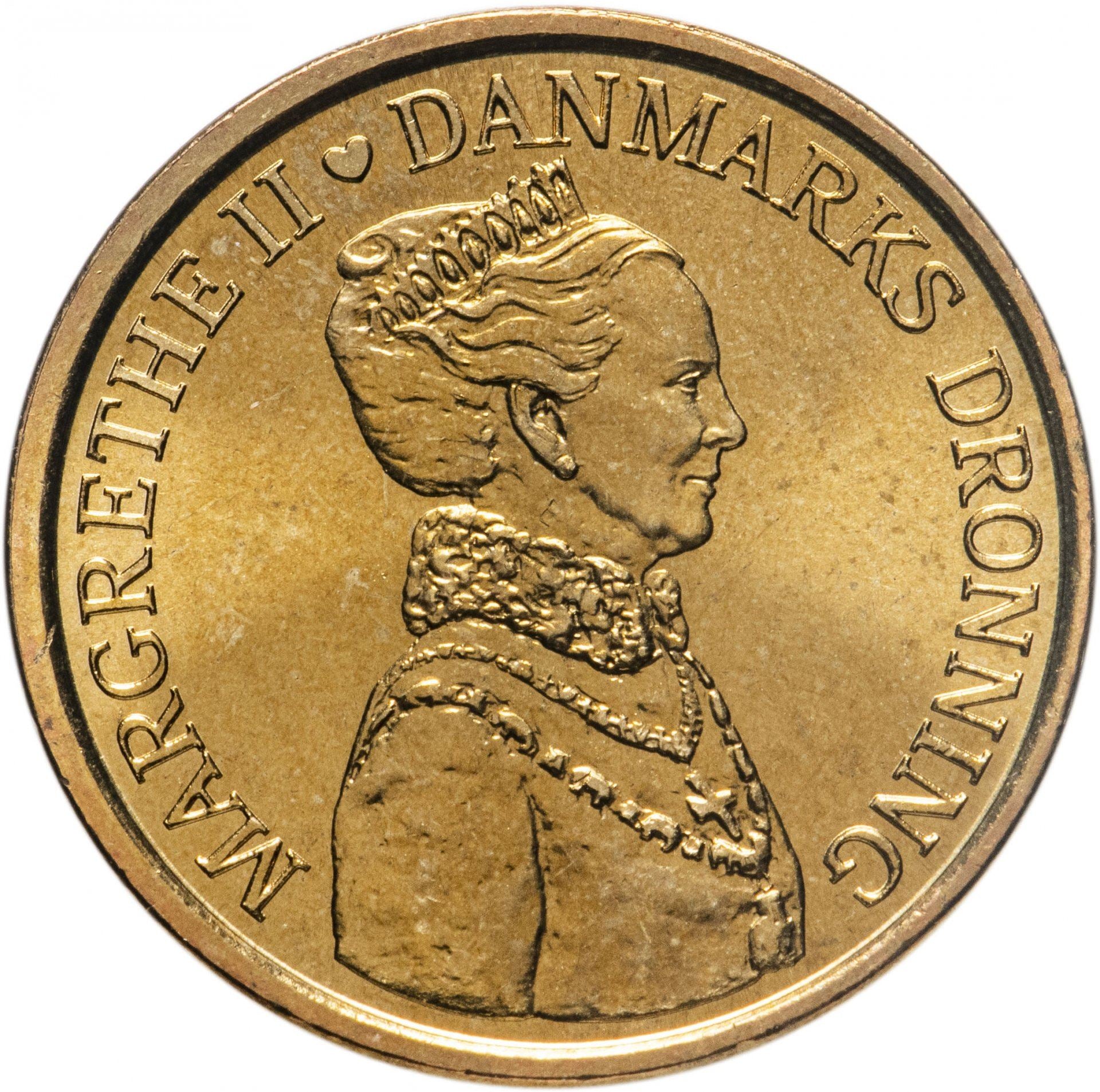 Denmark | 20 Kroner Coin | Margrethe II | KM:945 | 2012